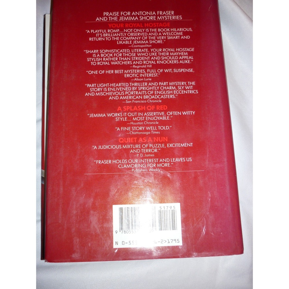 The Cavalier Case Antonia Fraser Jemima Shore Mystery Hardcover 1st Edition 1991 - Picture 2 of 6
